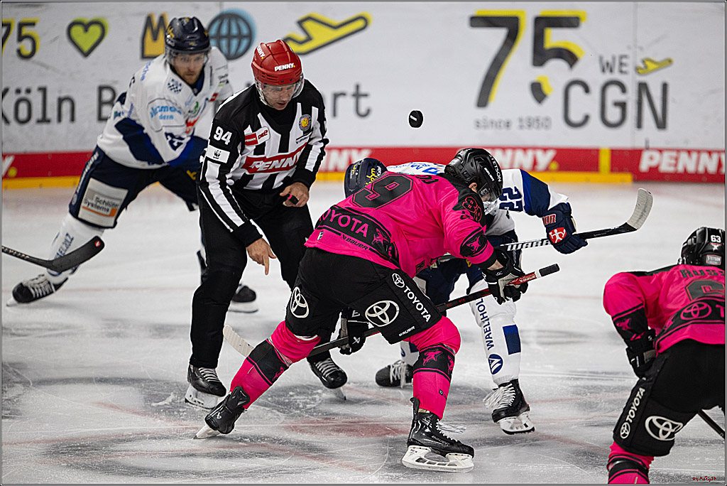 PENNY DEL 1; Kölner Haie - Iserlohn Roosters; Köln, 12.10.2025