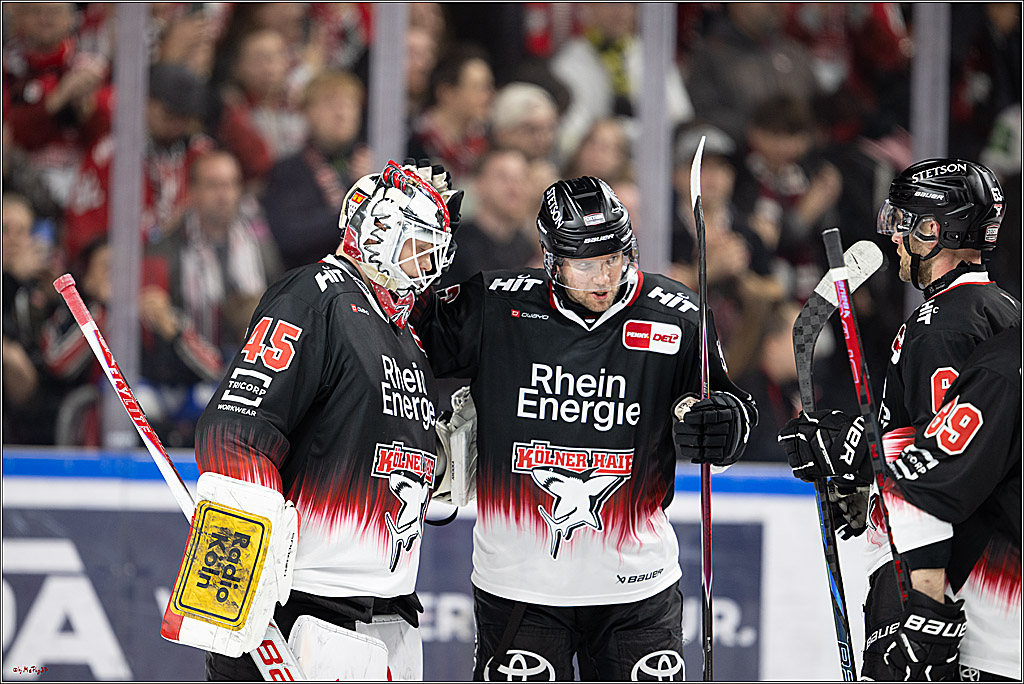 PENNY DEL 1; Kölner Haie - Straubing Tigers; Köln, 19.10.2025