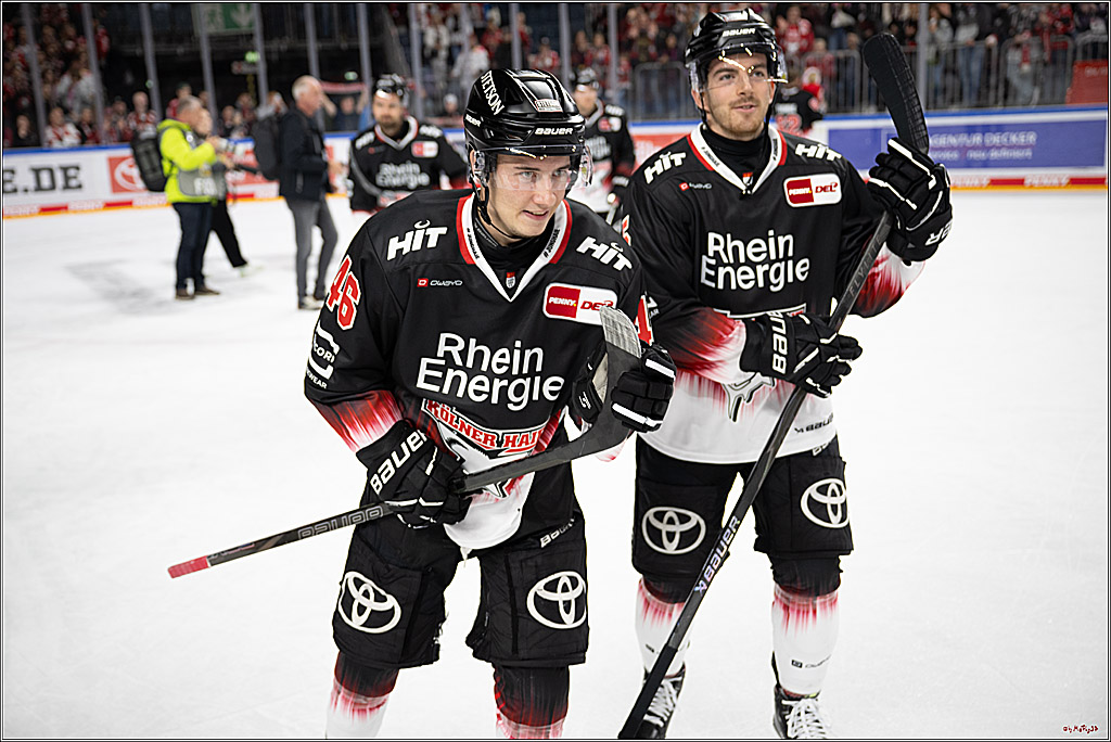PENNY DEL 1; Kölner Haie - Straubing Tigers; Köln, 19.10.2025