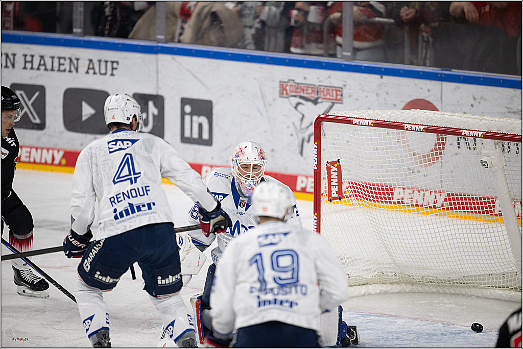 PENNY DEL 1; Kölner Haie - Adler Mannheim; Köln, 25.11.2025