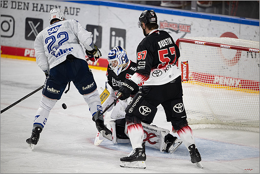 PENNY DEL 1; Kölner Haie - Adler Mannheim; Köln, 25.11.2025