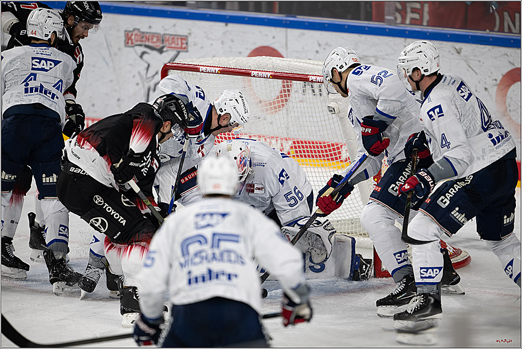 PENNY DEL 1; Kölner Haie - Adler Mannheim; Köln, 25.11.2025