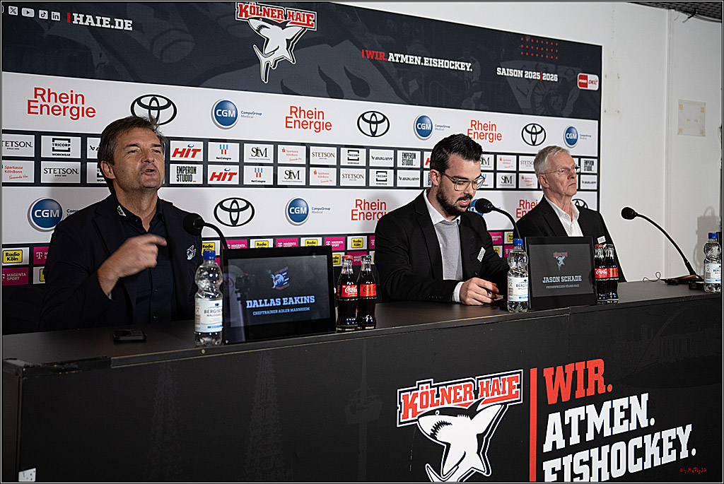 PENNY DEL 1; Kölner Haie - Adler Mannheim; Köln, 25.11.2025