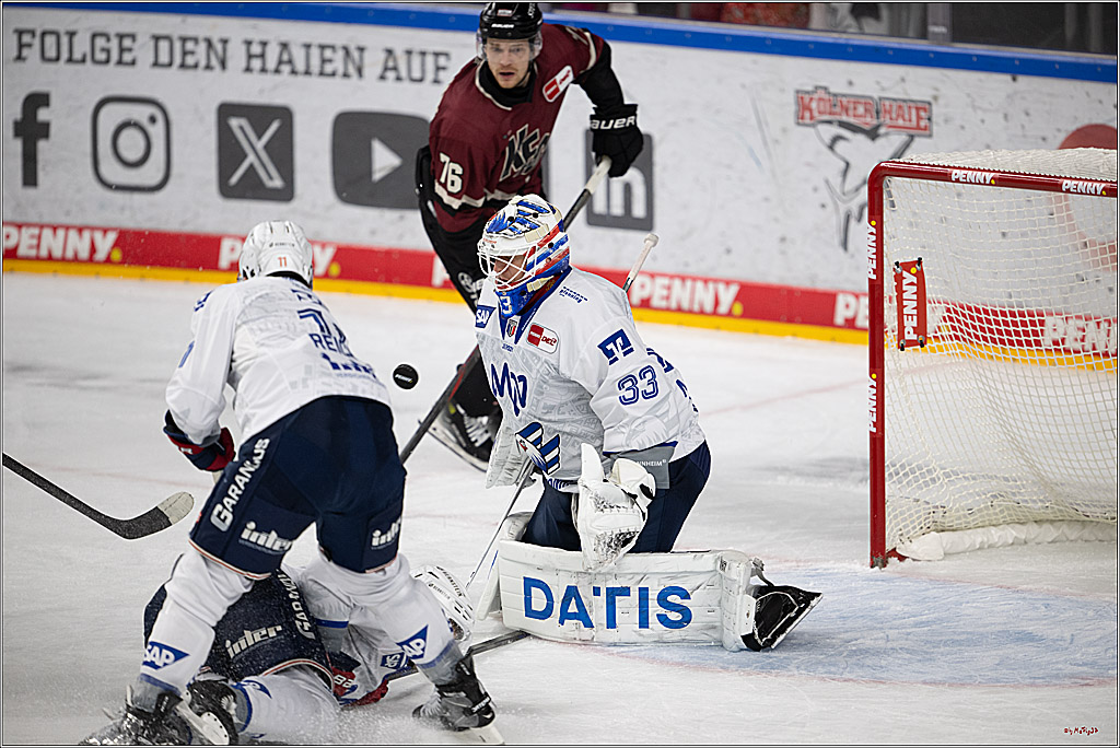 PENNY DEL 1; Kölner Haie - Adler Mannheim; Köln, 14.12.2025