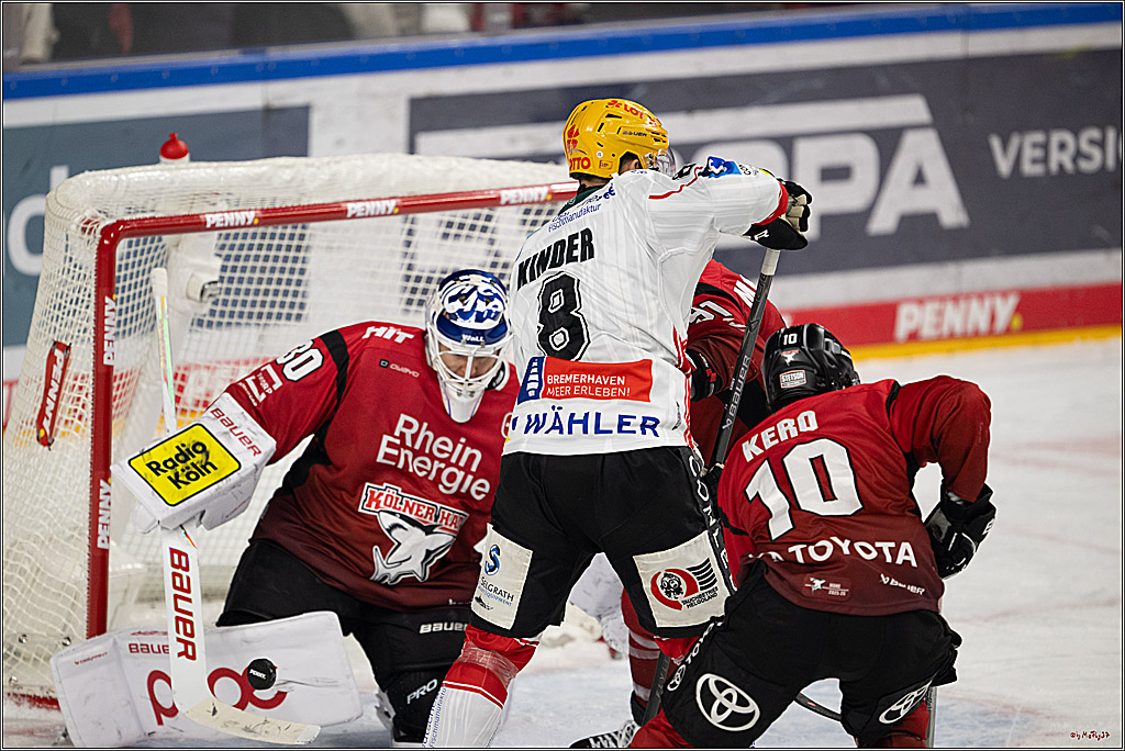 PENNY DEL: Kölner Haie - Fischtown Pinguins Bremerhaven; Köln, 26.12.2025
