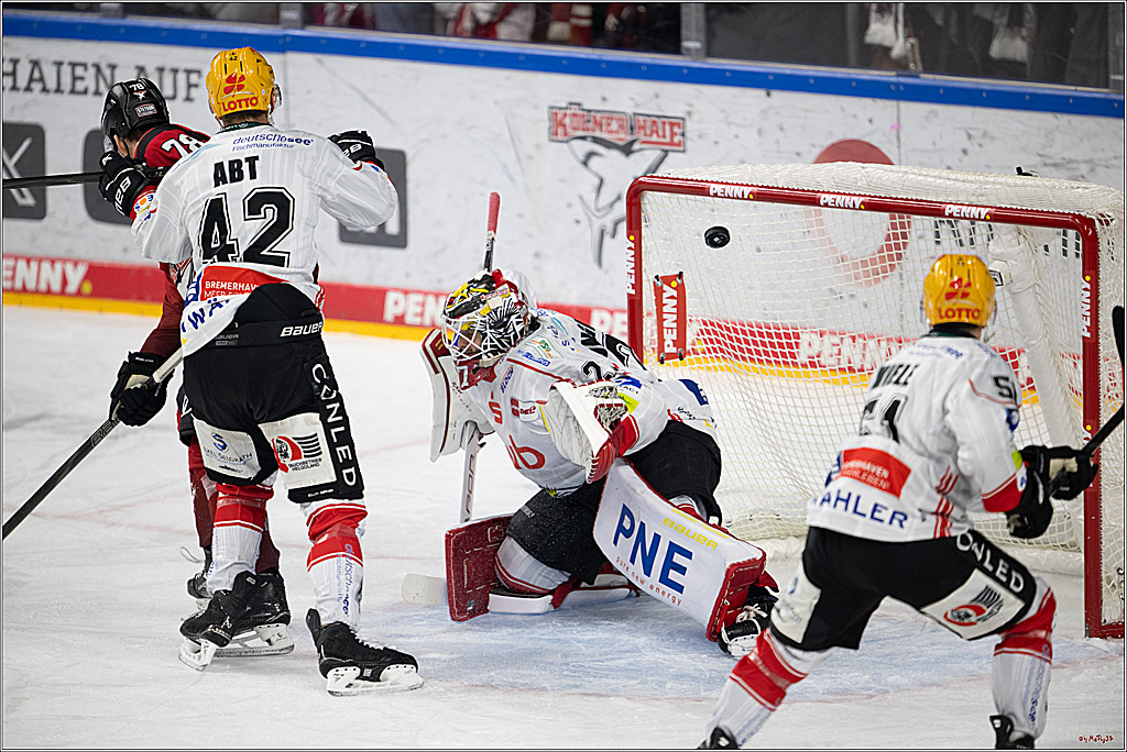 PENNY DEL: Kölner Haie - Fischtown Pinguins Bremerhaven; Köln, 26.12.2025