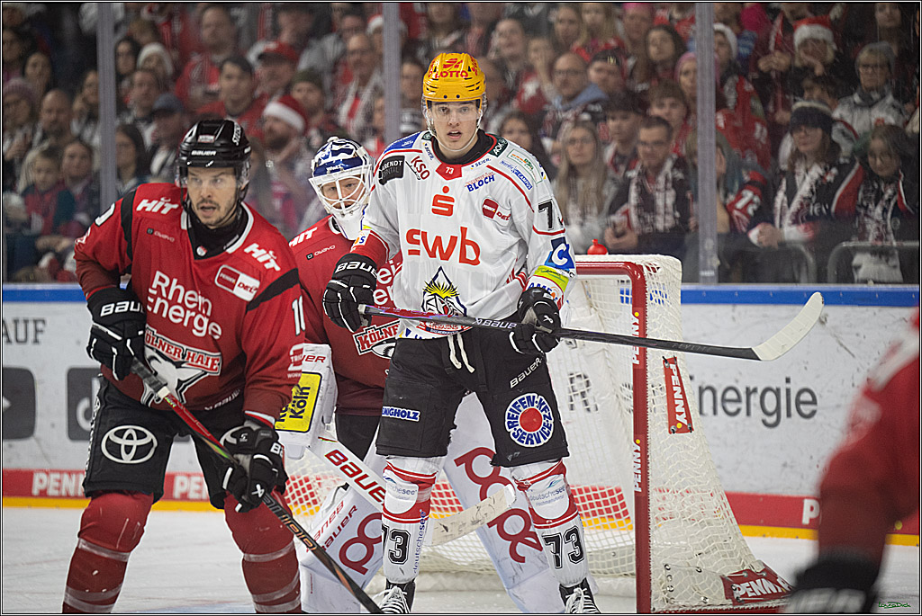 DEL: Kölner Haie - Fischtown Pinguins Bremerhaven; Köln, 26.12.2025