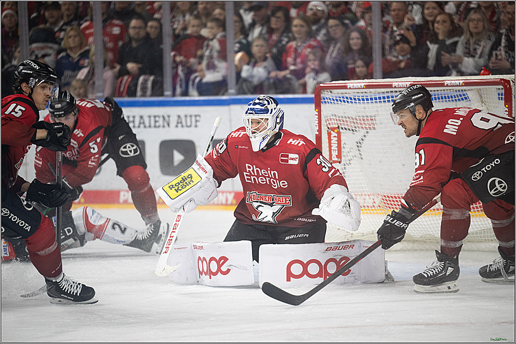 DEL: Kölner Haie - Fischtown Pinguins Bremerhaven; Köln, 26.12.2025