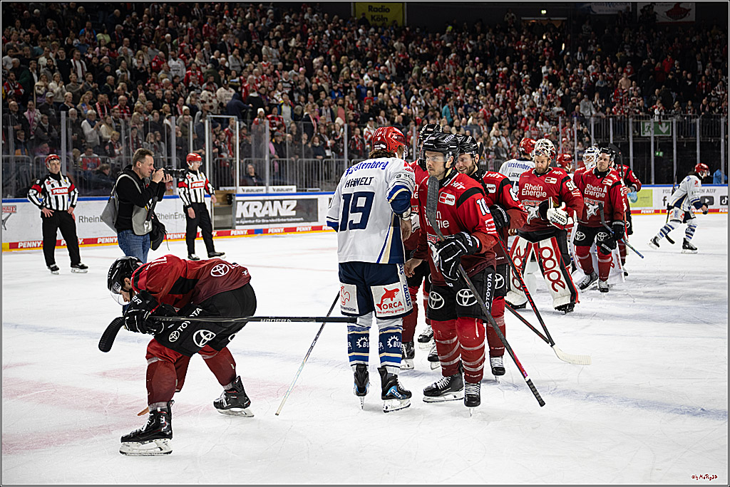 PENNY DEL: Kölner Haie - Schwenninger Wild Wings; Köln, 28.12.2025