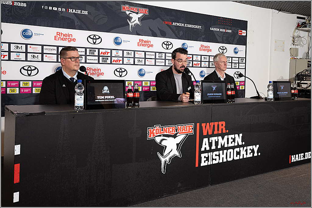 PENNY DEL 1; Kölner Haie - Löwen Frankfurt ; Köln, 27.01.2026