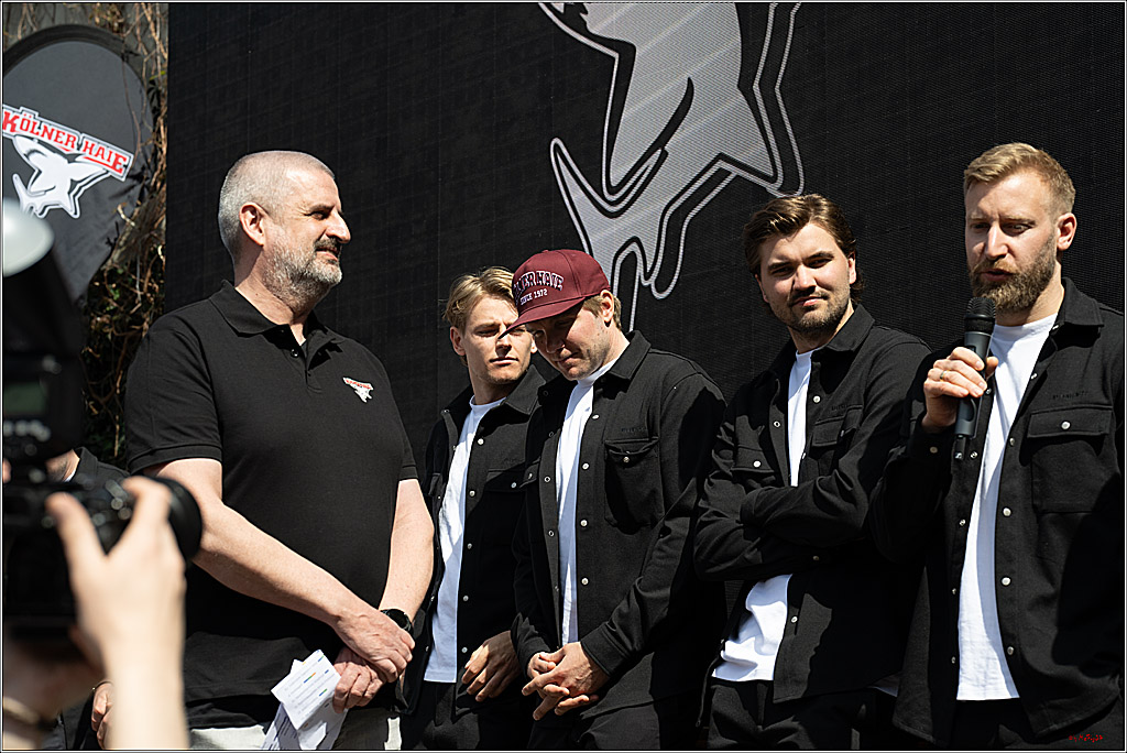 Saisonabschlussfeier der Kölner Haie 2025/2026; Köln, 26.04.2026