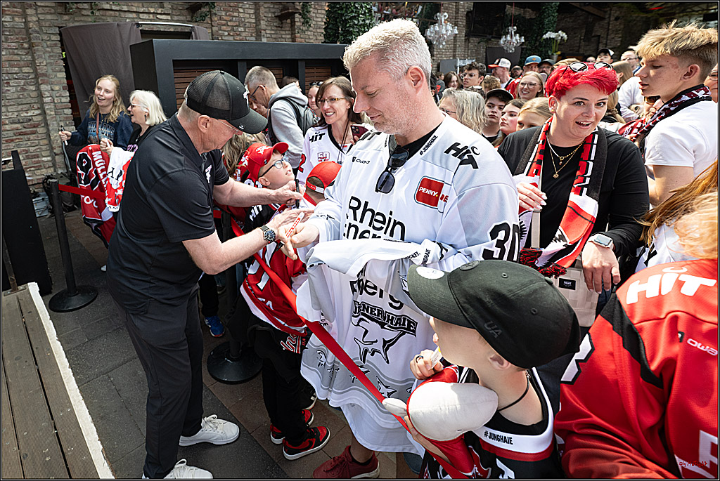 Saisonabschlussfeier der Kölner Haie 2025/2026; Köln, 26.04.2026