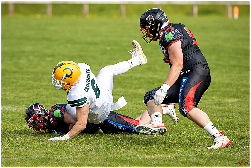 GFL - Charity Bowl, Solingen Paladins vs Cologne Crocodiles, 30.04.2022