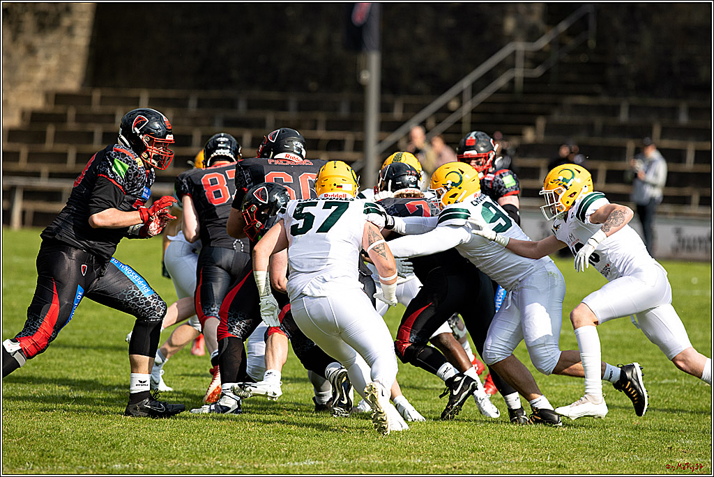 GFL - Charity Bowl, Solingen Paladins vs Cologne Crocodiles, 30.04.2022