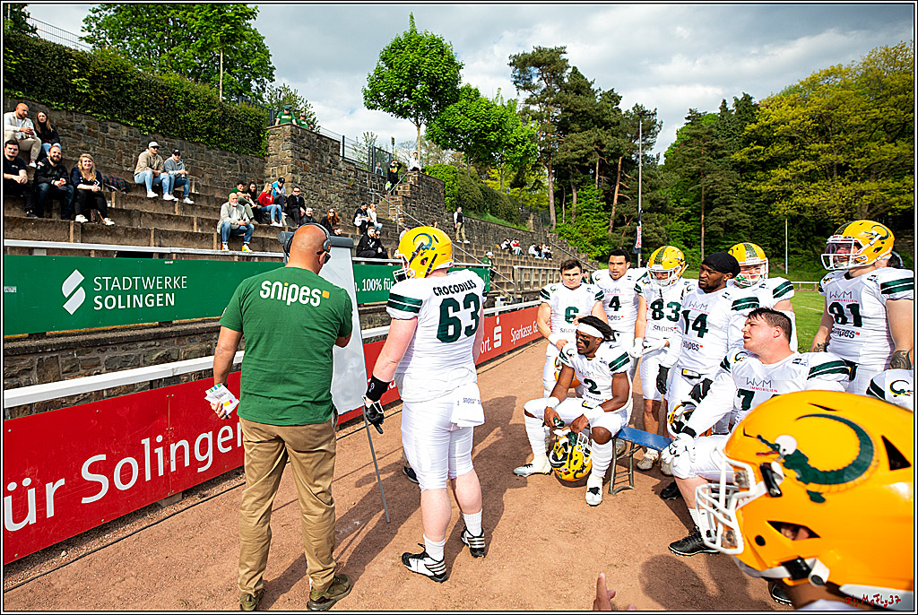 GFL - Charity Bowl, Solingen Paladins vs Cologne Crocodiles, 30.04.2022
