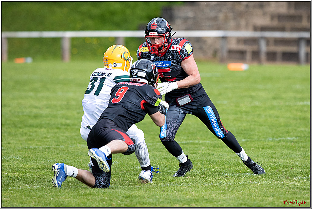 GFL - Charity Bowl, Solingen Paladins vs Cologne Crocodiles, 30.04.2022