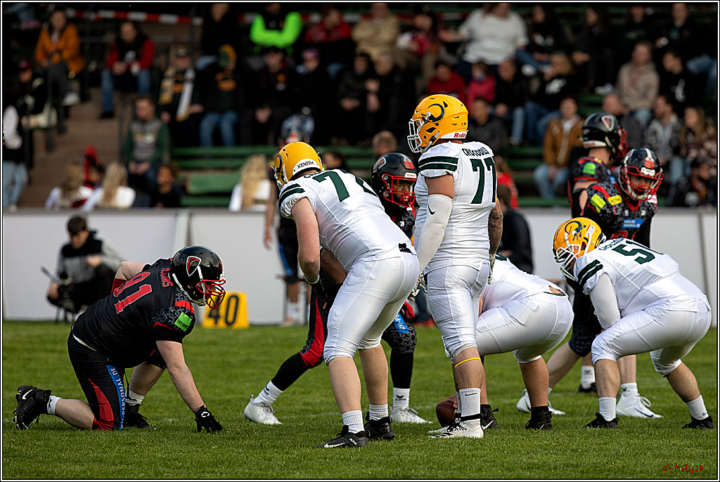 GFL - Charity Bowl, Solingen Paladins vs Cologne Crocodiles, 30.04.2022
