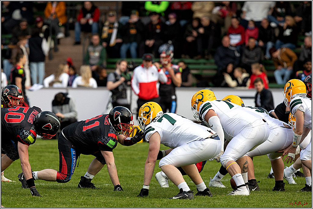 GFL - Charity Bowl, Solingen Paladins vs Cologne Crocodiles, 30.04.2022