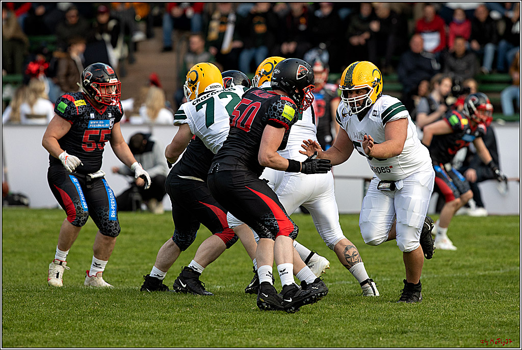 GFL - Charity Bowl, Solingen Paladins vs Cologne Crocodiles, 30.04.2022