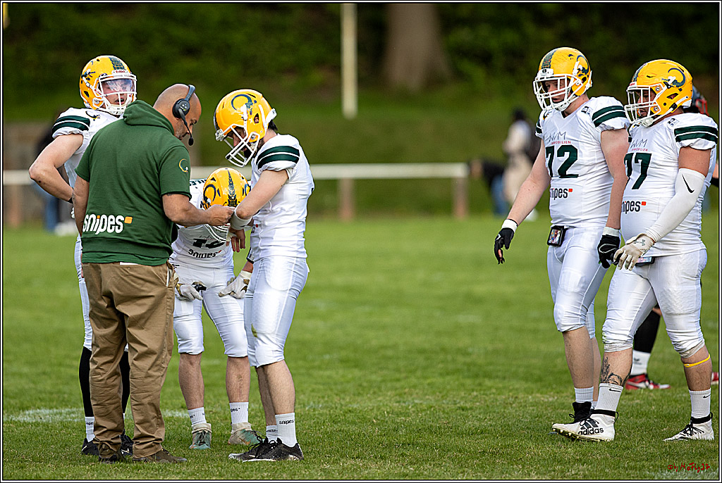 GFL - Charity Bowl, Solingen Paladins vs Cologne Crocodiles, 30.04.2022