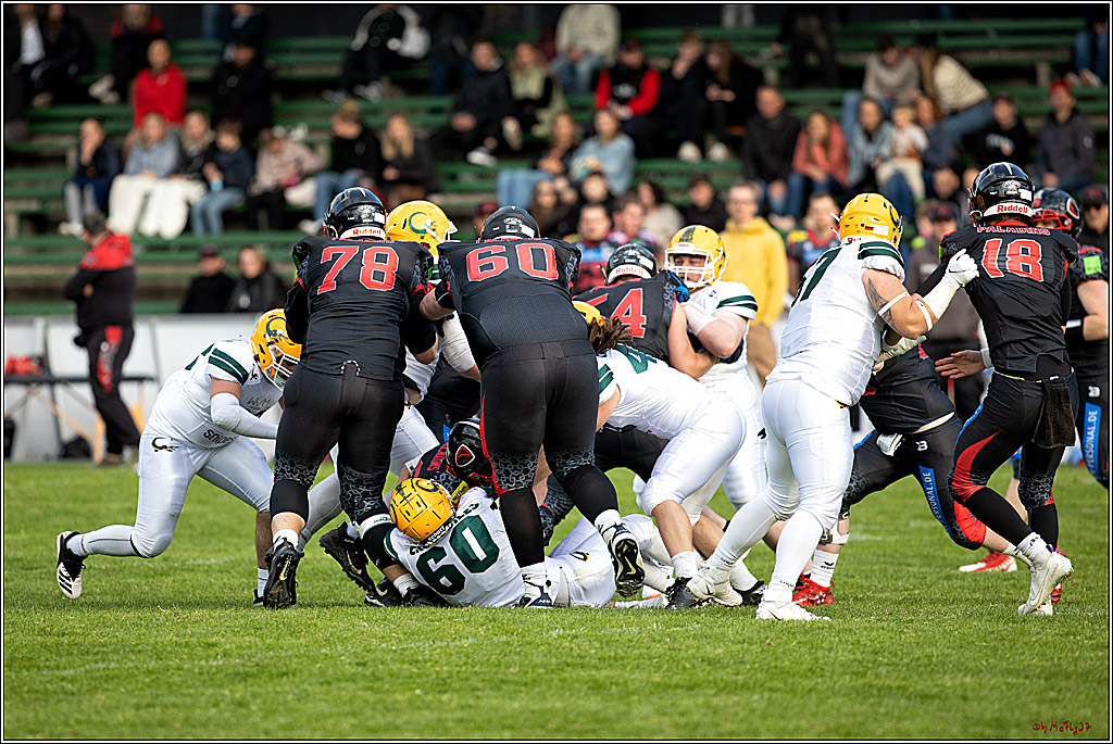 GFL - Charity Bowl, Solingen Paladins vs Cologne Crocodiles, 30.04.2022