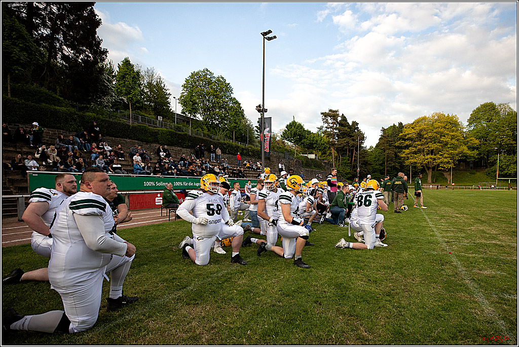 GFL - Charity Bowl, Solingen Paladins vs Cologne Crocodiles, 30.04.2022