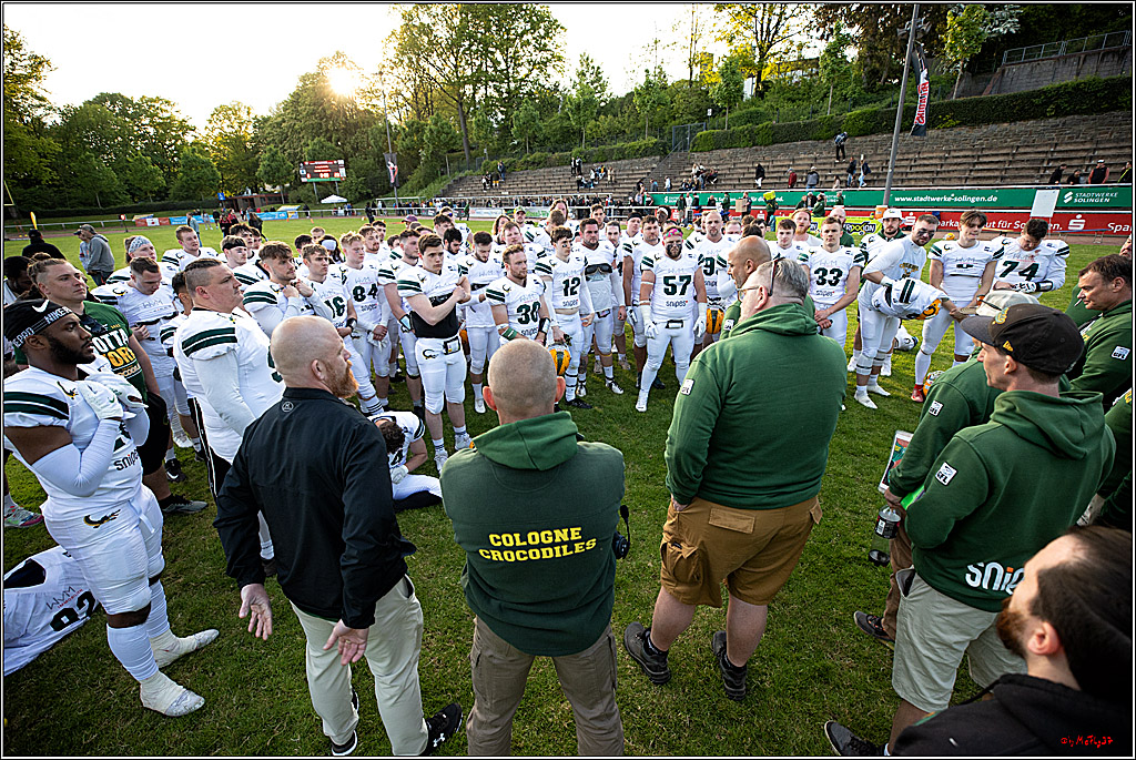 GFL - Charity Bowl, Solingen Paladins vs Cologne Crocodiles, 30.04.2022