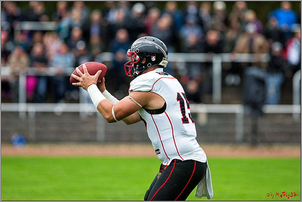 Rueckspiel Relegationsspiel Cologne Crocodiles Duesseldorfer Panther 24-0 2.9.2016