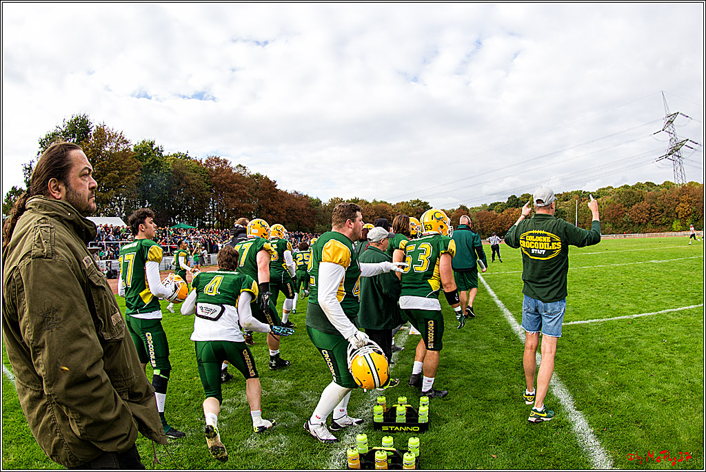 Rueckspiel Relegationsspiel Cologne Crocodiles Duesseldorfer Panther 24-0 2.9.2016