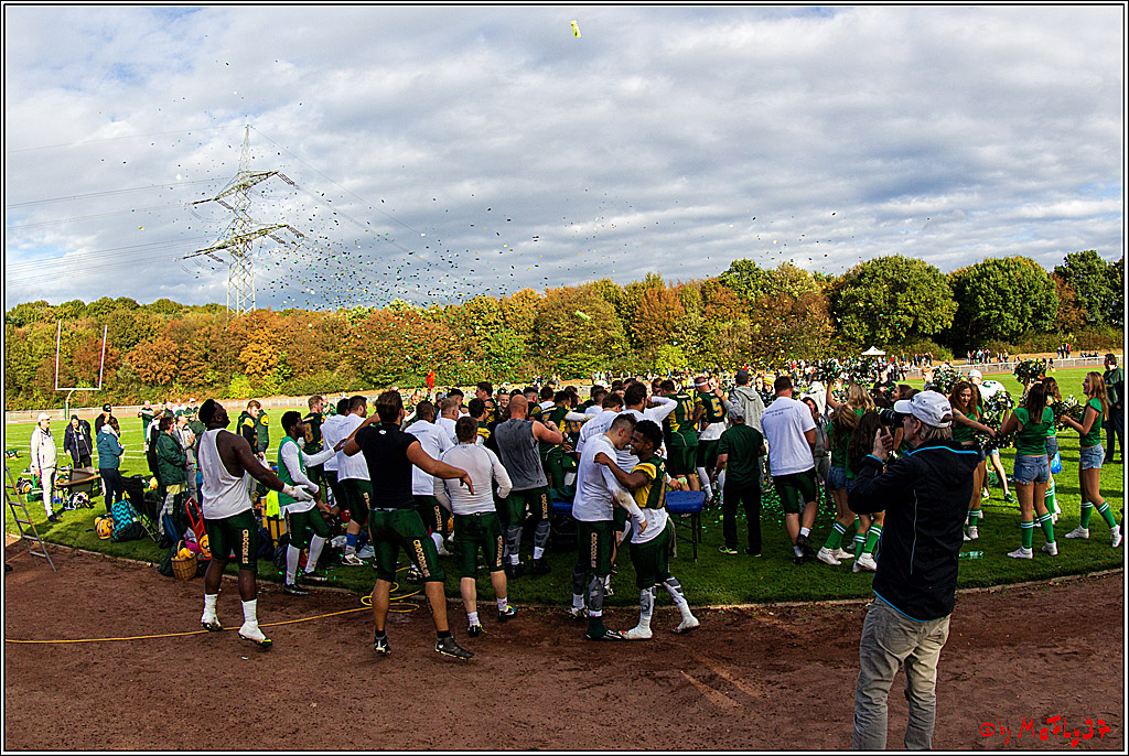 Rueckspiel Relegationsspiel Cologne Crocodiles Duesseldorfer Panther 24-0 2.9.2016