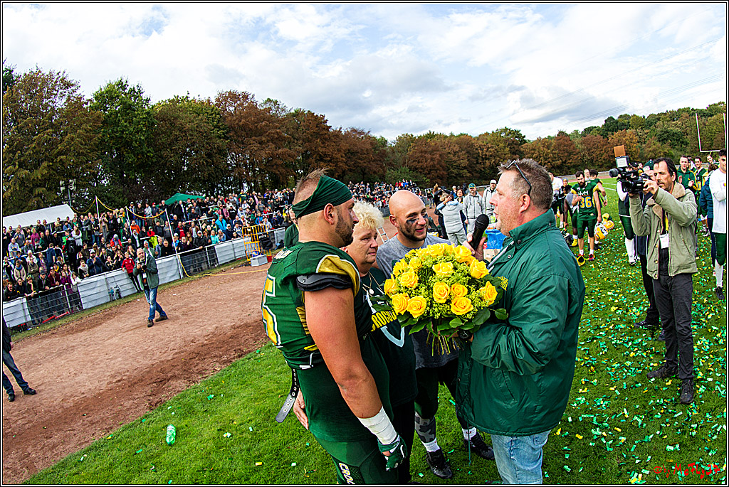 Rueckspiel Relegationsspiel Cologne Crocodiles Duesseldorfer Panther 24-0 2.9.2016