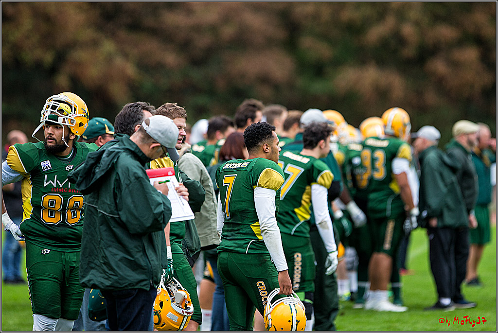 Rueckspiel Relegationsspiel Cologne Crocodiles Duesseldorfer Panther 24-0 2.9.2016