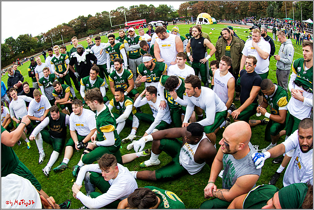 Rueckspiel Relegationsspiel Cologne Crocodiles Duesseldorfer Panther 24-0 2.9.2016