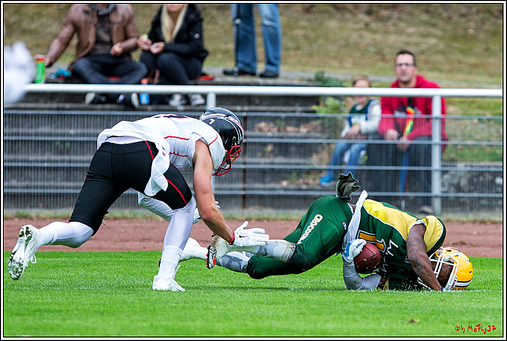 Rueckspiel Relegationsspiel Cologne Crocodiles Duesseldorfer Panther 24-0 2.9.2016