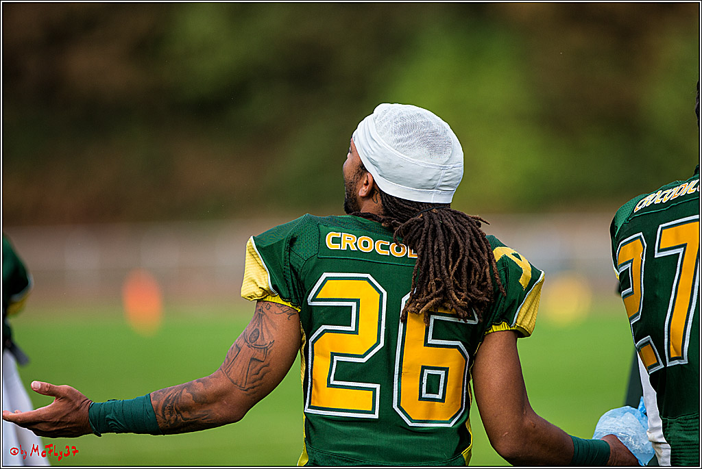 Rueckspiel Relegationsspiel Cologne Crocodiles Duesseldorfer Panther 24-0 2.9.2016