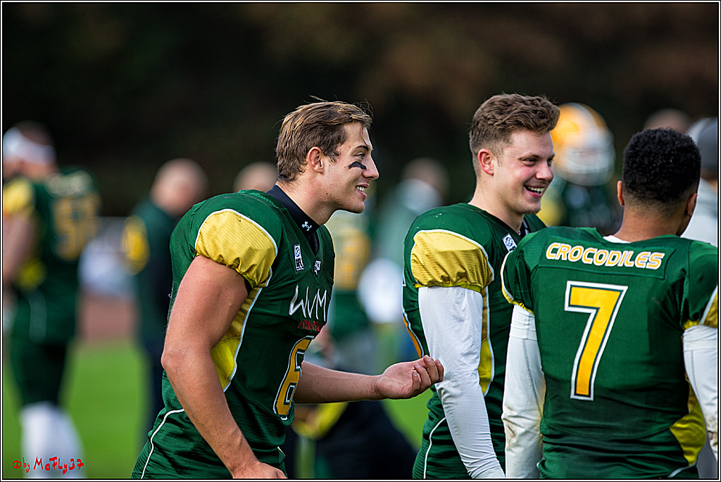 Rueckspiel Relegationsspiel Cologne Crocodiles Duesseldorfer Panther 24-0 2.9.2016