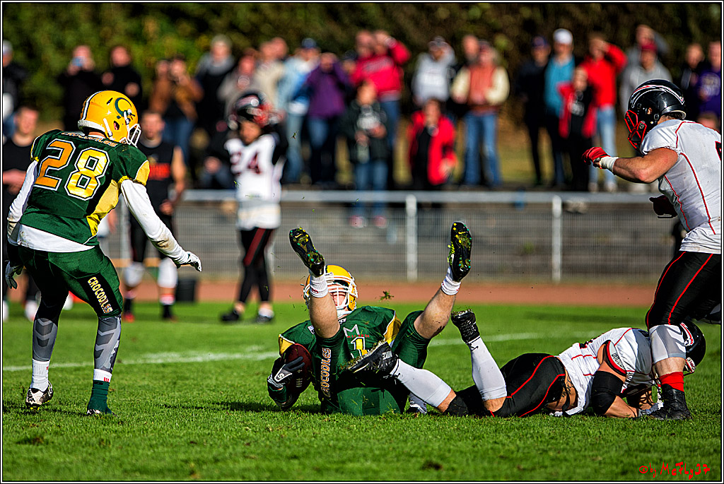Rueckspiel Relegationsspiel Cologne Crocodiles Duesseldorfer Panther 24-0 2.9.2016