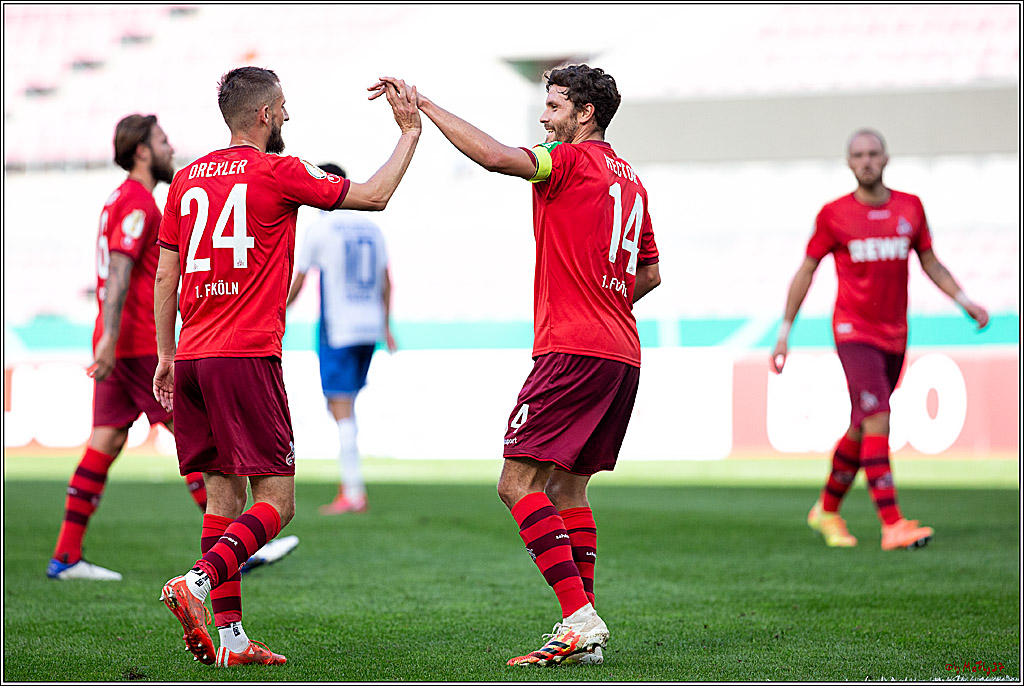 1. Runde des DFB-Pokals, VSG Altglienicke - 1.FC Koeln , 12.09.2020