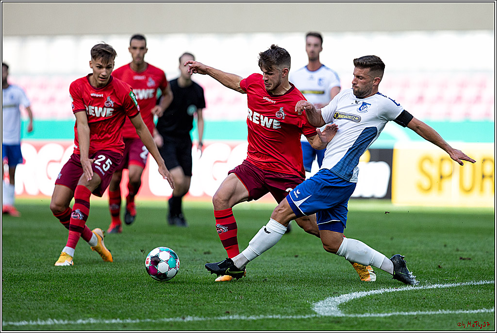 1. Runde des DFB-Pokals, VSG Altglienicke - 1.FC Koeln , 12.09.2020