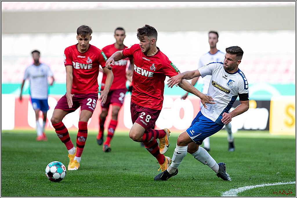 1. Runde des DFB-Pokals, VSG Altglienicke - 1.FC Koeln , 12.09.2020