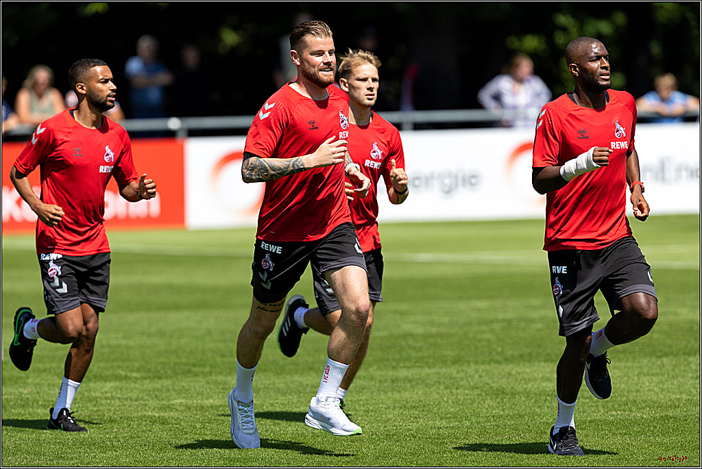 1. Fußball Bundesliga, Training 1.FC Köln, 29.06.2022