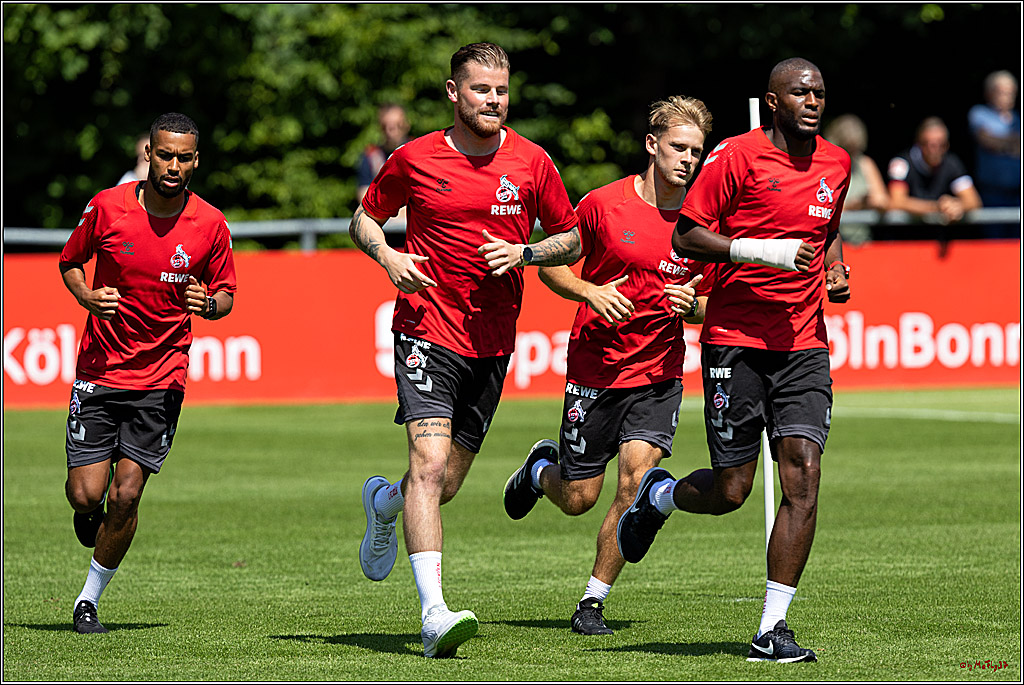 1. Fußball Bundesliga, Training 1.FC Köln, 29.06.2022