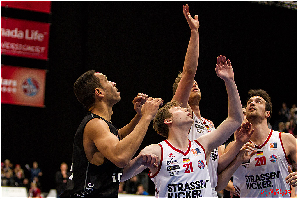 2. Basketball-Bundesliga ProA, RheinStars Koeln vs. Nuernberg Falcons BC; Koeln, 05.12.2016