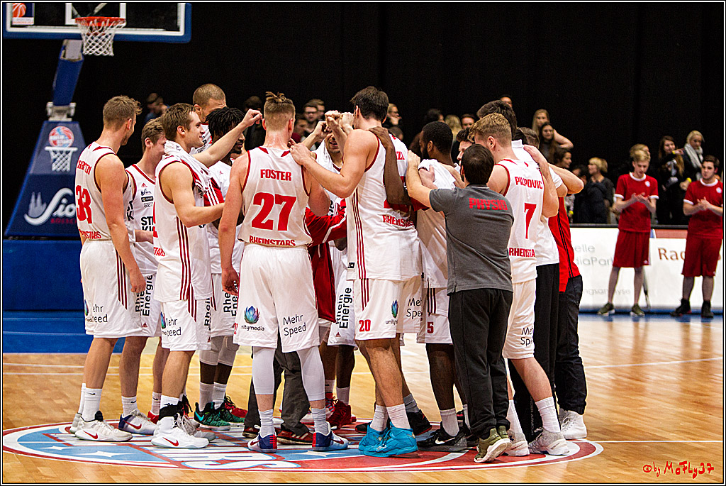 2. Basketball-Bundesliga ProA, RheinStars Koeln vs. Nuernberg Falcons BC; Koeln, 05.12.2016