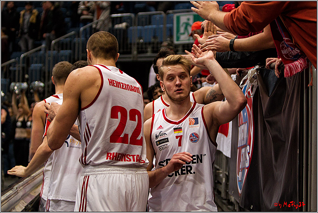 2. Basketball-Bundesliga ProA, RheinStars Koeln vs. Nuernberg Falcons BC; Koeln, 05.12.2016