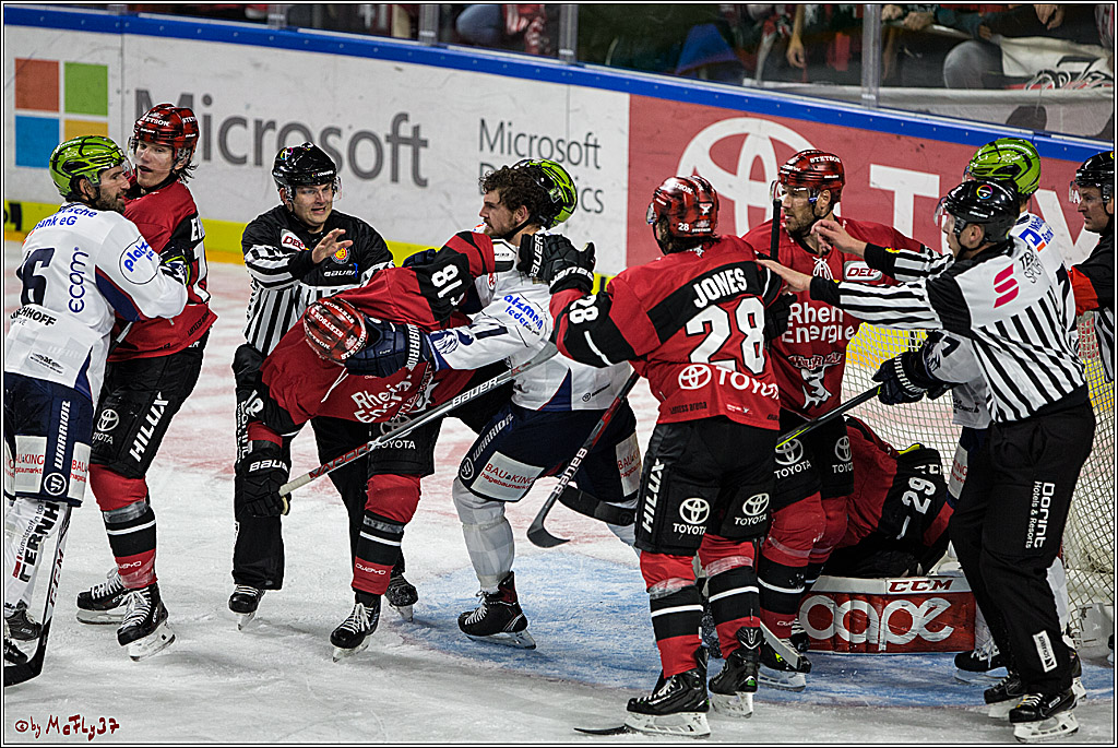 DEL, Koelner Haie - Iserlohn Roosters, 15.09.2017