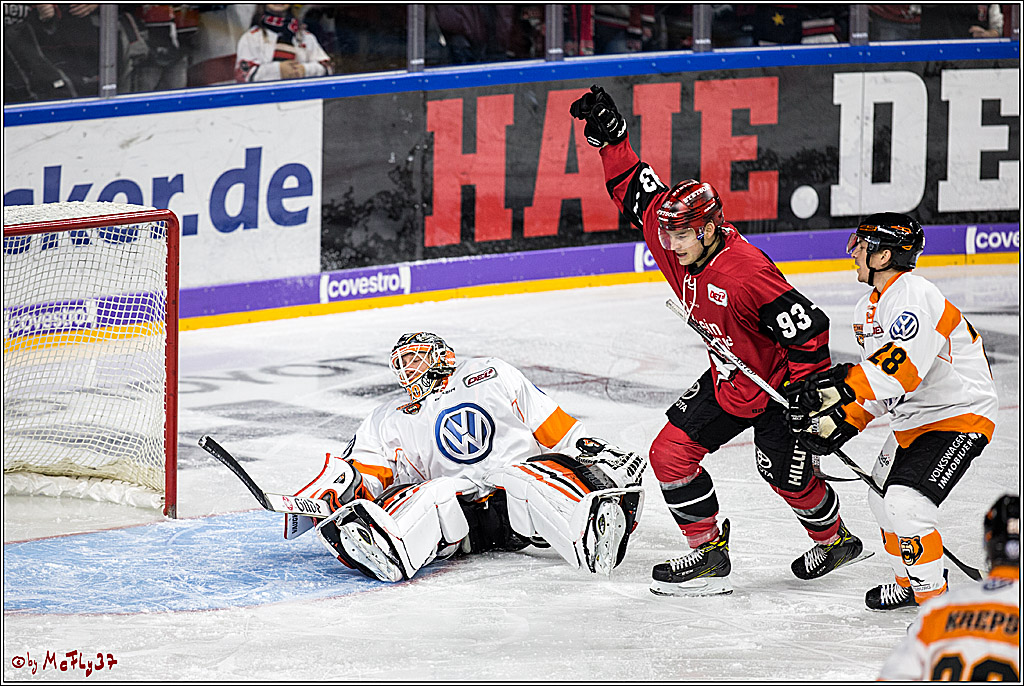 DEL, Koelner Haie - Grizzlys Wolfsburg, 22.10.2017