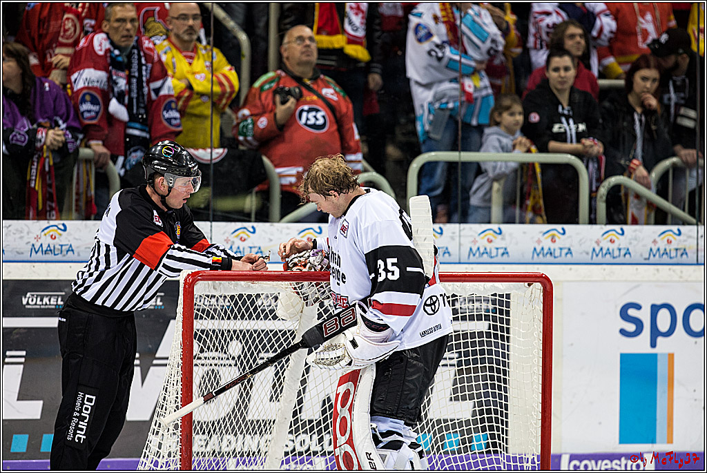DEL, Duesseldorfer eG - Koelner Haie, 26.11.2017