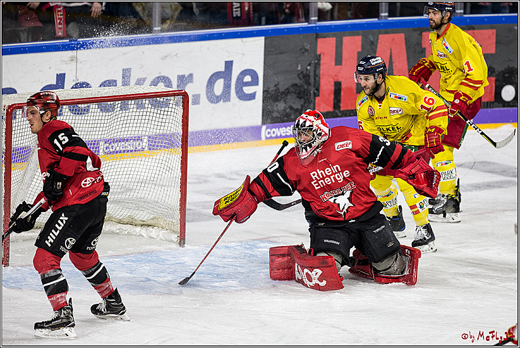 DEL, Koelner Haie - Duesseldorfer EG, 02.01.2018