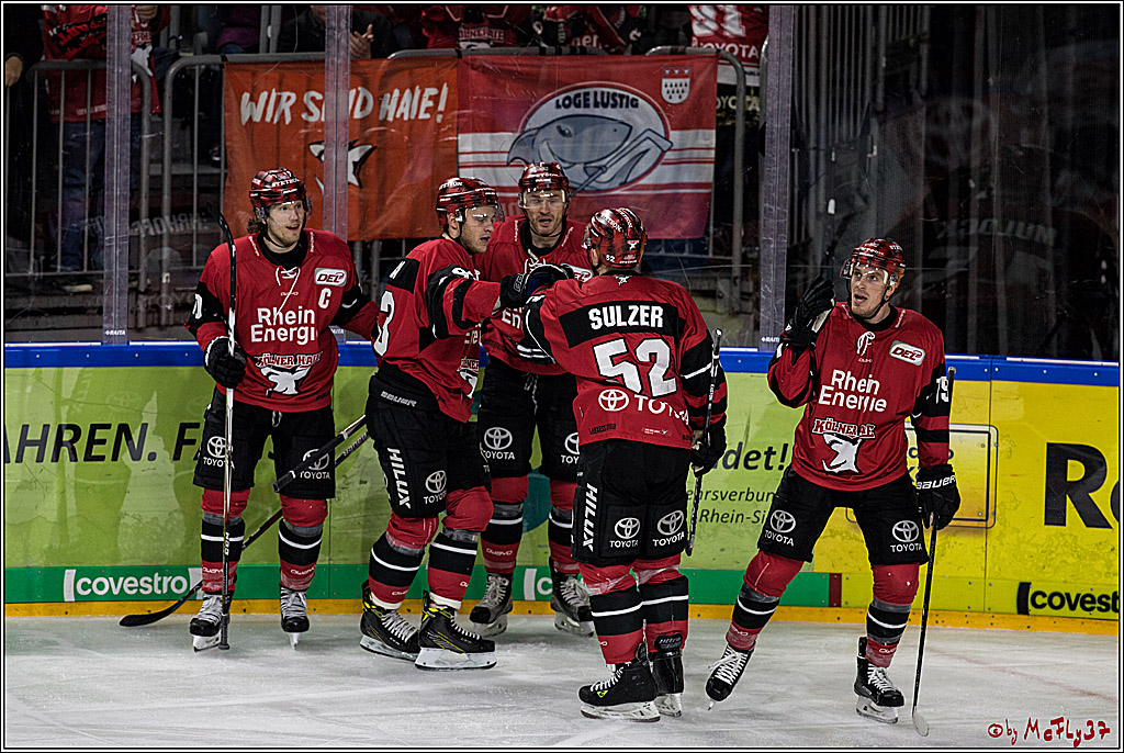 DEL, Koelner Haie - Adler Mannheim, 05.01.2018